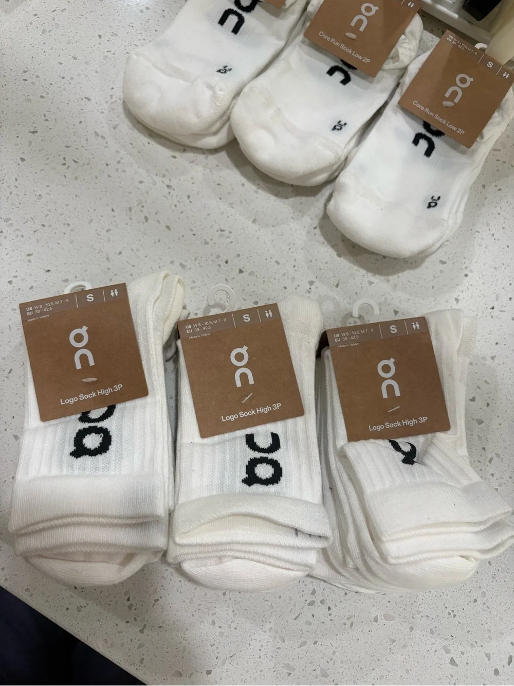 On Running Logo Sock High bundle‎